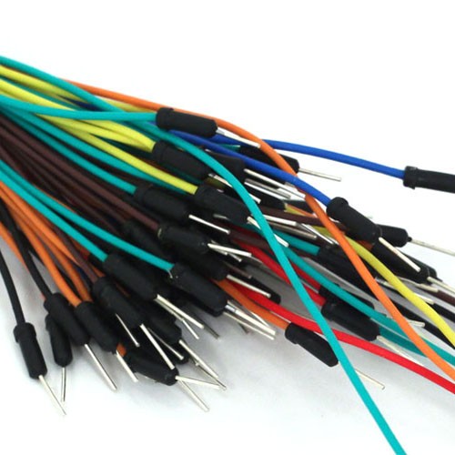 60+ Pack of Assorted Breadboard Jumper Wires, Male/Male