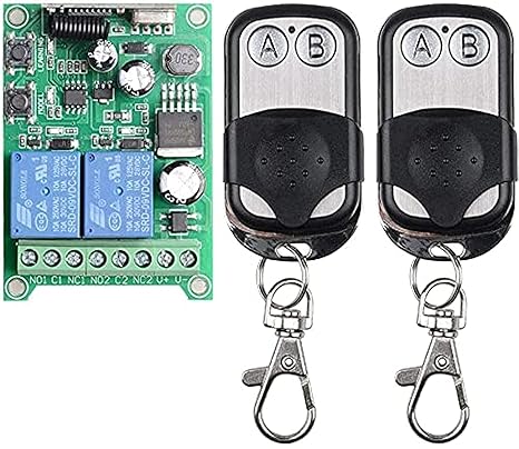 2 channel store transmitter and receiver