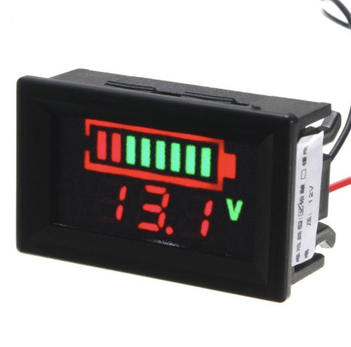 1D17 12V-60V Acid lead Battery indicator capacity digital LED Tester