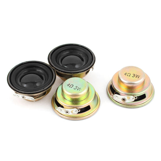 6C1  Multimedia 3W 4 Ohm 40mm Dia Aluminum Speaker