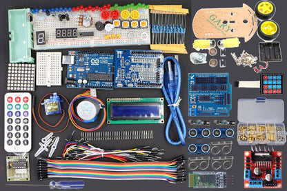 Blue PCB ADVANCE Electronic starter kit