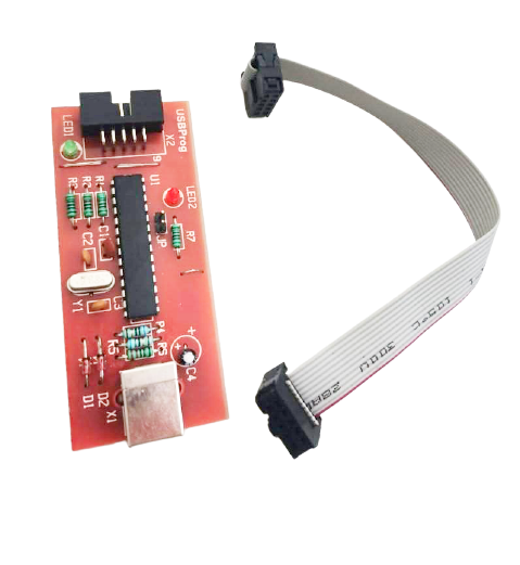 ATMEL 8051 AVR USB ISP Programmer Support AT89S51, AT89S52, AT89Sxx, ATMEL ATmega, ATtiny Microcontrollers