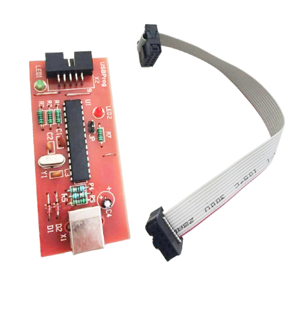 ATMEL 8051 AVR USB ISP Programmer Support AT89S51, AT89S52, AT89Sxx, ATMEL ATmega, ATtiny Microcontrollers