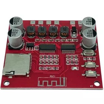 1D16 XH-A233 15W x 2 Bluetooth 4.2 Digital Amplifier d Stereo TF Card Play 12V-24V Audio Amp